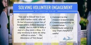 Solving Volunteer Engagement…by Creating Value