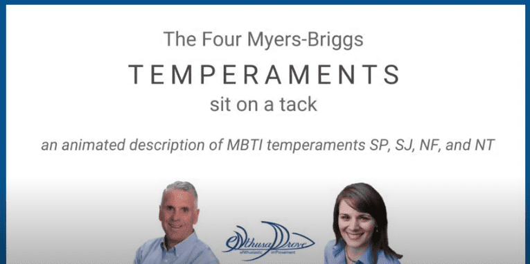 The 4 Myers-Briggs Temperments